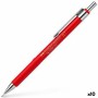 Portaminas Faber-Castell Tk-Fine 2317 Rojo 0,7 mm (10 Unidades)