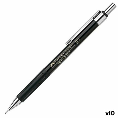 Portaminas Faber-Castell Tk-Fine 2317 Negro 0,7 mm (10 Unidades)