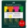 Set de Marcadores Fluorescentes Faber-Castell 65 Unidades