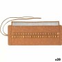 Trousse d'écolier Faber-Castell Enveloppante Marron (28 Unités)