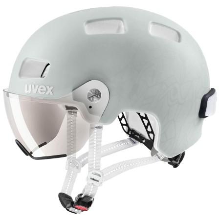 Casco de Ciclismo para Adultos Uvex 52-58 cm Blanco Luz LED (Reacondicionado A+)