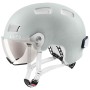 Casque de Cyclisme pour Adultes Uvex 52-58 cm Blanc Lumière LED (Reconditionné A+)