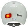 Casque de Cyclisme pour Adultes Uvex 52-58 cm Blanc Lumière LED (Reconditionné A+)