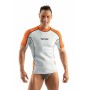 Neopreno Seac Camiseta de Manga Corta Naranja/Blanco (M) (Reacondicionado B)