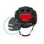 Casque de Cyclisme pour Adultes Beeper Noir Lumière LED (M) (Reconditionné A+)