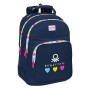 Cartable Benetton Love Blue marine (32 x 42 x 15 cm)