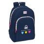 Cartable Benetton Love Blue marine (30 x 46 x 14 cm)