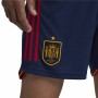 Pantalones Cortos Deportivos para Hombre Adidas Home España 22 Fútbol Azul oscuro