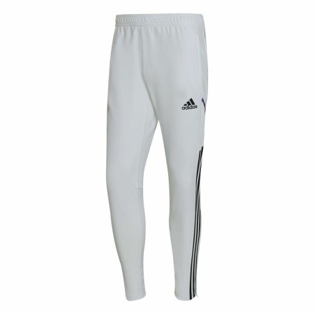 Jogging d'Entraînement de Football pour Adultes Adidas Real Madrid Condivo 22 Blanc Homme