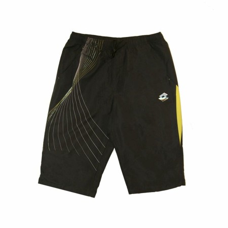 Pantalones Cortos Deportivos para Hombre Lotto Mid Fluid Gris