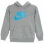 Sudadera sin Capucha Niño Nike Metallic HBR Gifting Gris