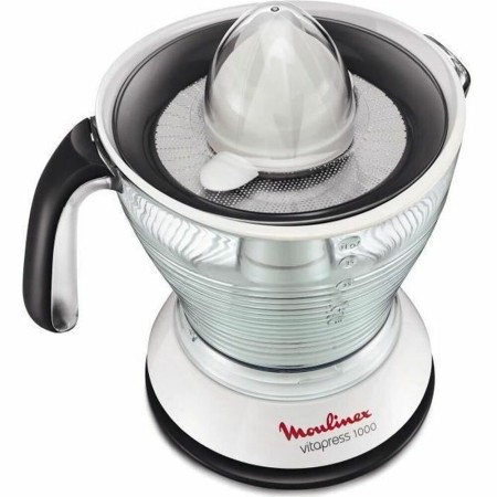 Centrifugeuse électrique Moulinex PC302B10 Blanc Gris foncé (1 L) 25 W