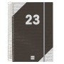 Agenda Finocam Year 2023 16,5 x 24,2 cm Noir