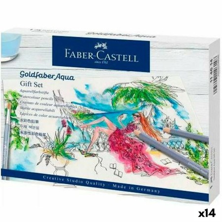 Ensemble de Crayons Faber-Castell Aquarelle 14 Unités