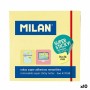 Notes Adhésives Milan 76 x 76 mm Jaune 10 Unités