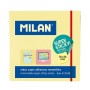 Notas Adhesivas Milan 76 x 76 mm Amarillo 10 Unidades