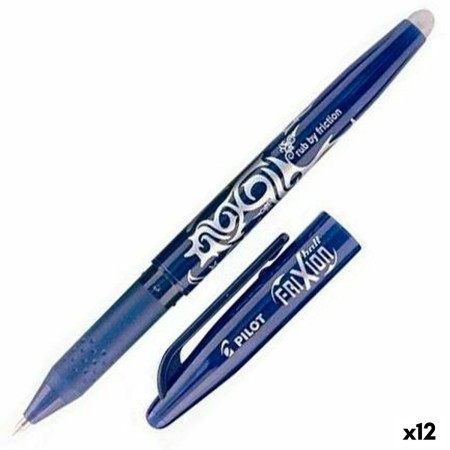 Crayon Pilot Frixion Ball Bleu 12 Unités