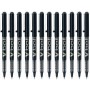 Crayon Pilot BL-VB-5 Noir 12 Unités