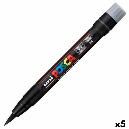 Rotuladores POSCA PCF-350 Negro 5 Unidades