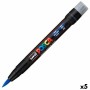 Rotuladores POSCA PCF-350 Azul 5 Unidades