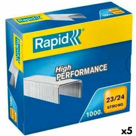 Grapas Rapid Strong 23/24 24 mm Alambre Galvanizado (5 Unidades)