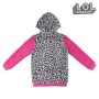 Sweat-shirt à capuche fille LOL Surprise! 74834 Gris Rose