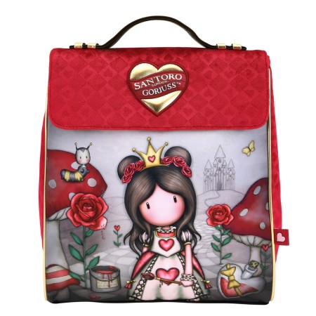 Sac à dos enfant Gorjuss Finding my way Rouge (27 x 33 x 15 cm)