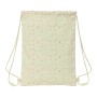 Bolsa Mochila con Cuerdas Safta Forest Beige (26 x 34 x 1 cm)