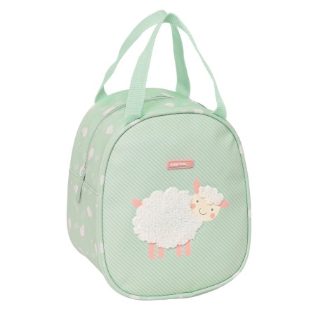 Sac glacière goûter Safta Ovejita 19 x 22 x 14 cm Vert