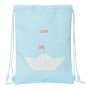 Bolsa Mochila con Cuerdas Safta Ship Azul (26 x 34 x 1 cm)