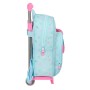 Mochila Escolar con Ruedas Glow Lab Cute doll Azul claro (28 x 34 x 10 cm)