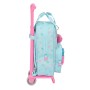 Mochila Escolar con Ruedas Glow Lab Cute doll Azul claro (20 x 28 x 8 cm)