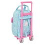 Mochila Escolar con Ruedas Glow Lab Cute doll Azul claro (20 x 28 x 8 cm)