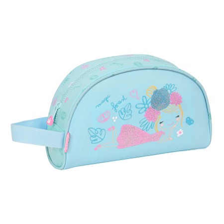 Trousse de Toilette Glow Lab Cute doll Bleu clair (26 x 16 x 9 cm)