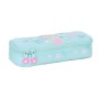 Trousse d'écolier Glow Lab Cute doll Bleu clair (22 x 5 x 8 cm)