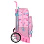 Mochila Escolar con Ruedas LOL Surprise! Glow girl Rosa (33 x 42 x 14 cm)