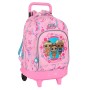 Mochila Escolar con Ruedas LOL Surprise! Glow girl Rosa (33 x 45 x 22 cm)