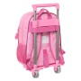 Cartable à roulettes Barbie Girl Rose (26 x 34 x 11 cm)