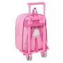 Mochila Escolar con Ruedas Barbie Girl Rosa (22 x 27 x 10 cm)