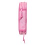 Estuche Escolar con Accesorios Barbie Girl Rosa (12.5 x 19.5 x 4 cm) (28 piezas)