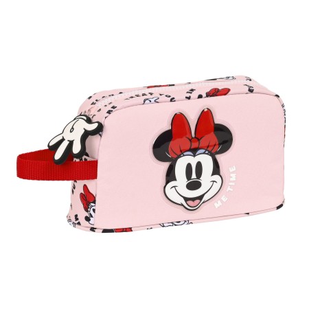 Sac glacière goûter Minnie Mouse Me time 21.5 x 12 x 6.5 cm Rose