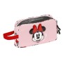 Sac glacière goûter Minnie Mouse Me time 21.5 x 12 x 6.5 cm Rose
