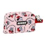 Sac glacière goûter Minnie Mouse Me time 21.5 x 12 x 6.5 cm Rose