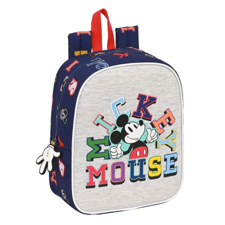 Mochila Infantil Mickey Mouse Clubhouse Only one Azul marino (22 x 27 x 10 cm)