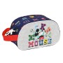 Neceser Escolar Mickey Mouse Clubhouse Only one Azul marino (26 x 15 x 12 cm)