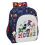 Mochila Escolar Mickey Mouse Clubhouse Only one Azul marino (32 x 38 x 12 cm)