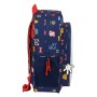 Mochila Escolar Mickey Mouse Clubhouse Only one Azul marino (32 x 38 x 12 cm)