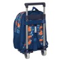 Mochila Escolar con Ruedas Hot Wheels Speed club Naranja (27 x 33 x 10 cm)