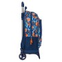 Mochila Escolar con Ruedas Hot Wheels Speed club Naranja (32 x 42 x 14 cm)