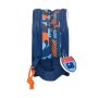 Trousse Fourre-Tout Double Hot Wheels Speed club Orange Blue marine (21 x 8 x 6 cm)